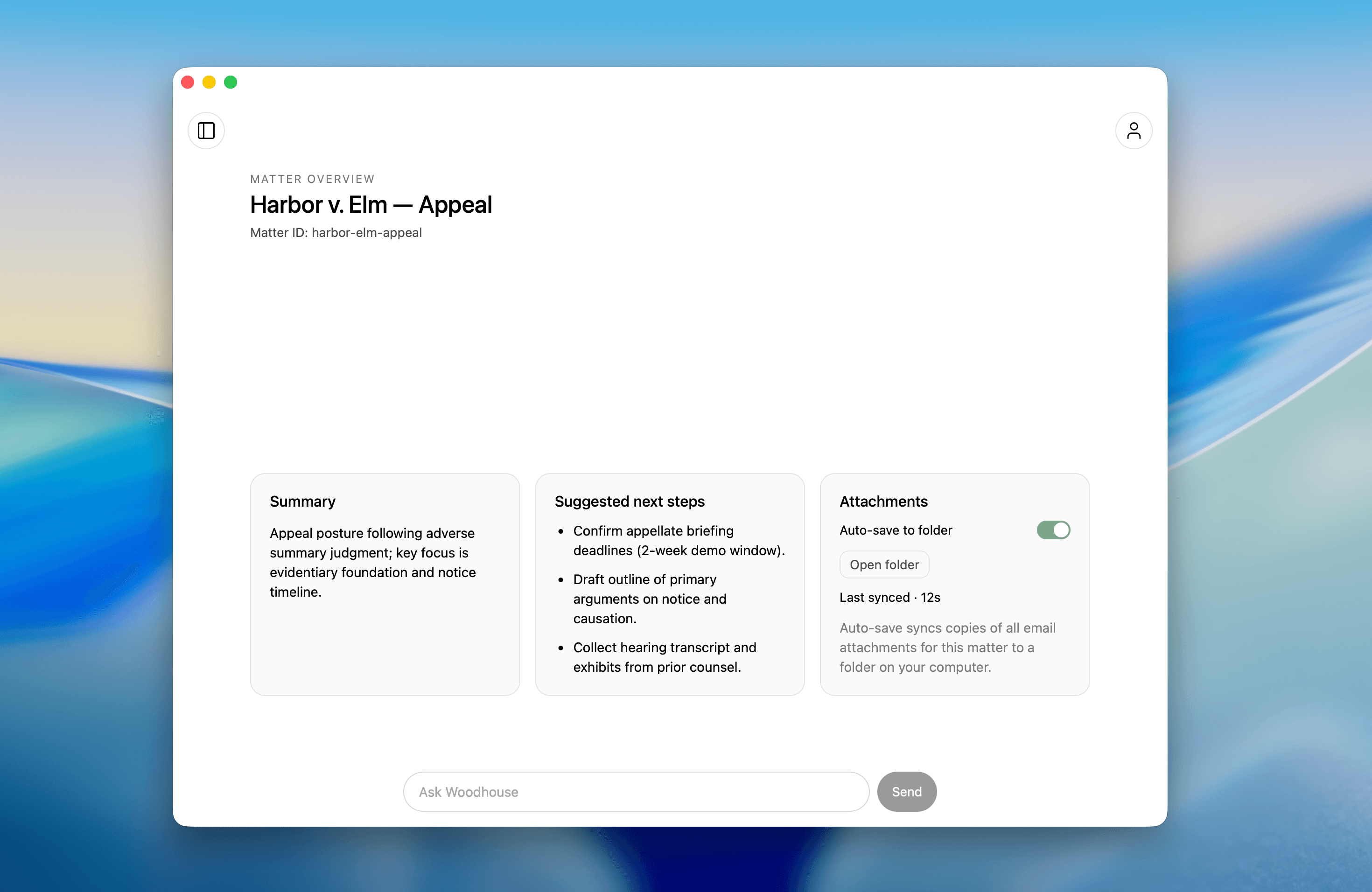 Woodhouse hero preview